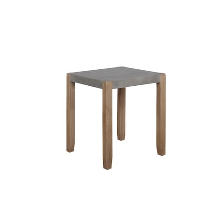 Alaterre Furniture 21 W, 21 L, 24 H, MDF, Concrete Gray ANNP0171